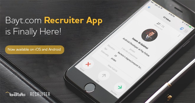 Bayt.com’s Recruiter App Is Here! 