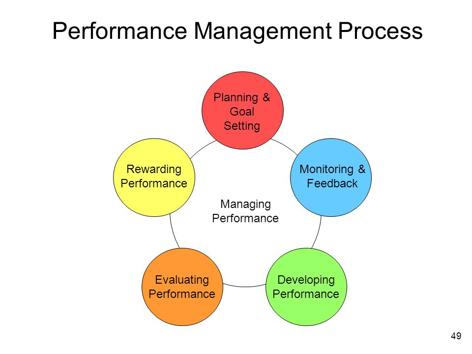 Perfromance Management process steps